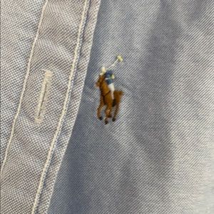 Blue Ralph Lauren button up